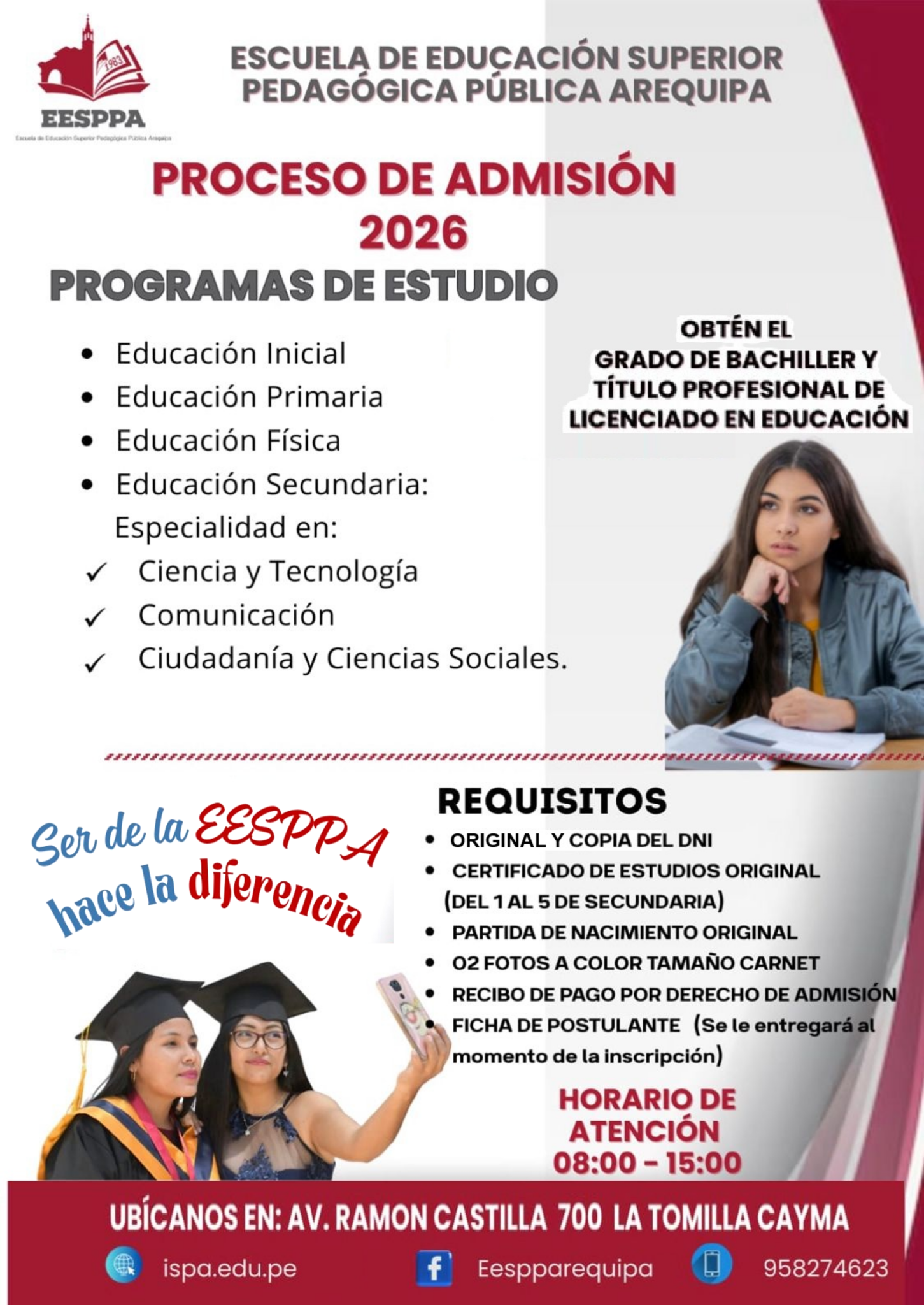 REQ ADMISION 2026